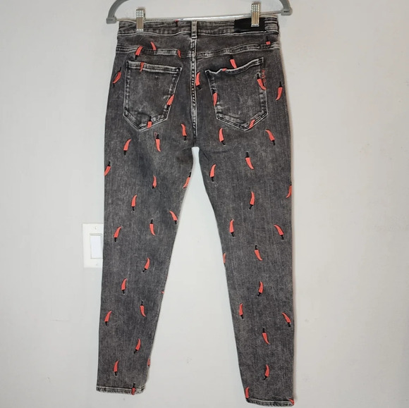 Scotch & Soda Pepper Embroidered Slim Boyfriend Grey jeans.  Size 26. - Picture 11 of 16